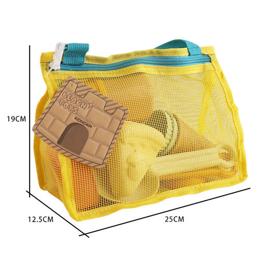 【便携收纳！天然环保】儿童沙滩玩具麦秆水壶套装挖沙工具浇花种花户外玩具斜挎包套装。xb 商品图4