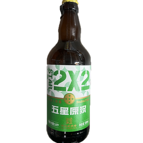 双合盛500ml五星原浆啤酒