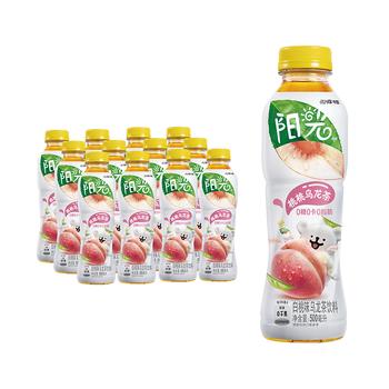 可口可乐 阳光无糖 桃桃乌龙茶 茶饮料 500ml*12瓶 新老包装随机发货 商品图2