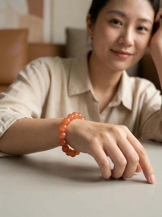 樱桃红水晶手串 商品图4