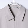 SDSA男装2026新款高贵轻奢翻领拉链哈灵顿夹克宽松纯色休闲上衣 商品缩略图1
