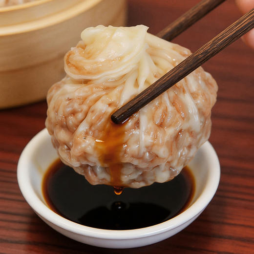 【扬州30年老师傅手工制作 软糯鲜美 纸皮烧卖】拳头大小 皮薄馅多 早餐、下午茶饱腹解馋 商品图4