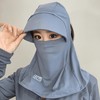 【秒杀】【16.9元任选2个】防晒面罩全脸新款一体遮阳帽户外骑行头套夏季冰丝口罩防紫外线（不满2个不发货） 商品缩略图3