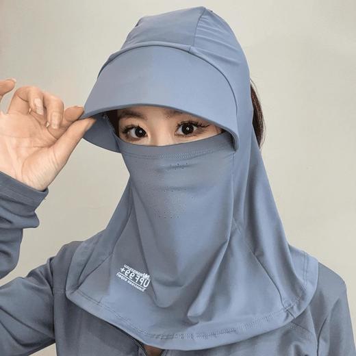 【秒杀】【16.9元任选2个】防晒面罩全脸新款一体遮阳帽户外骑行头套夏季冰丝口罩防紫外线（不满2个不发货） 商品图3