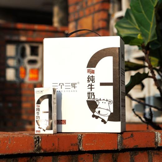 【无授权公域平台禁止上架】三个三年新疆纯牛奶200ml*12盒（儿童款全脂奶） 商品图2