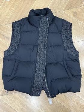 【门店同款】ENJOY冬季简约拼接羽绒马甲 168993481