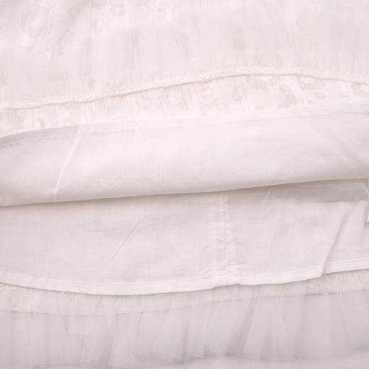 棉果果夏季新品女童巴厘纱泡泡袖连衣裙M222701226332 商品图3