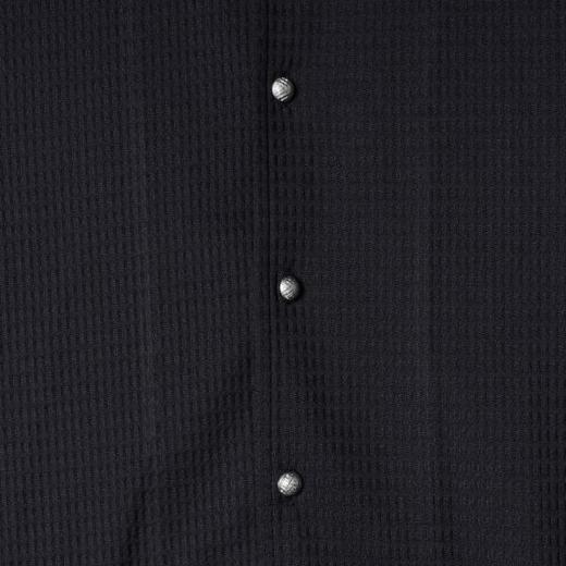 SDSA男装2026新款高贵轻奢极简风华夫格肌理立领短袖衬衫百搭休闲 商品图3