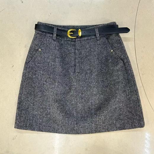 【门店同款】ENJOY冬季高级感毛呢半裙 167297213 商品图4