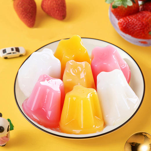 【清爽不腻！性价比高】刻凡果味果冻500g整盒装果汁水果味果冻办公休闲解馋儿童零食.xb 商品图2