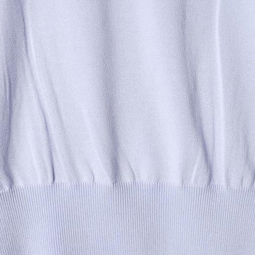 SDSA男装2026新款高贵轻奢老钱风纯色针织圆领短袖T恤百搭时尚 商品图3