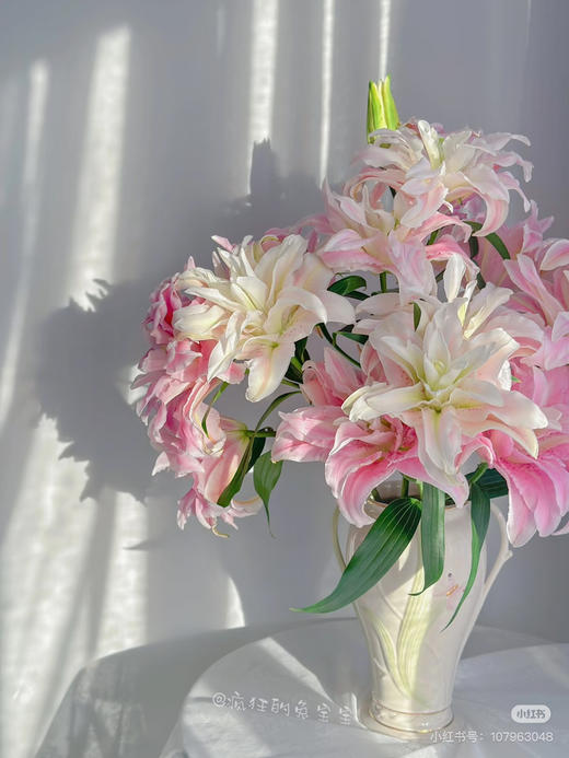 【2026.4.3】特价：4枝2头A级重瓣百合桃之夭25.9（现货 下单即可到店自提） 商品图3