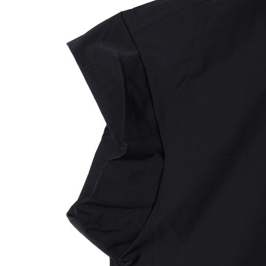 SDSA男装2026新款高贵轻奢无袖阔版扣领衬衫宽松落肩休闲上衣 商品图2