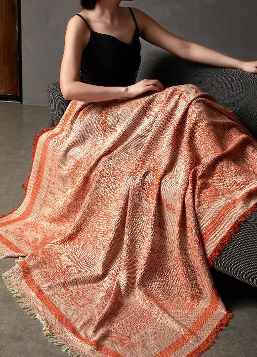 紫罗兰 航空毯-一路顺风丛林款 620G （统一采购） （非礼盒包装） 商品图0