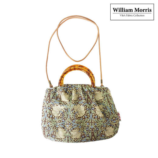 HUJI祤集Sunrise手提斜挎包WilliamMorris花鸟系列 商品图2