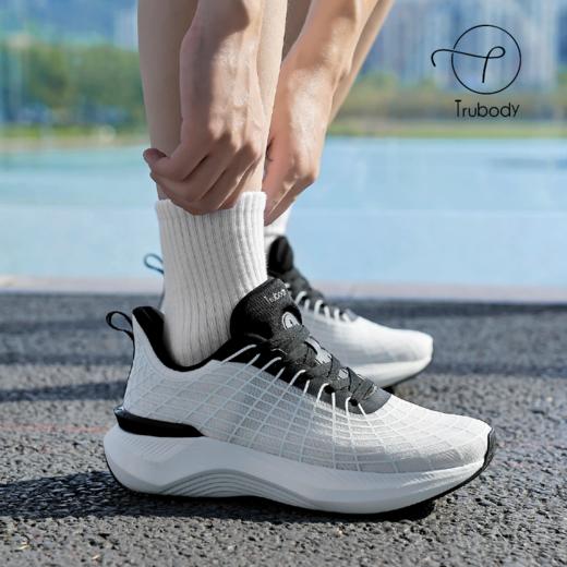 体测作弊鞋 缓震支撑系列【适合长跑训练，马拉松，大体重选择！】鞋子碰上黑科技?【Trubody男女避震夜光跑鞋1085】完爆你的所有鞋子！ 浪姐贾静雯也爱穿！一起get起来！助攻你的每一步！  商品图6