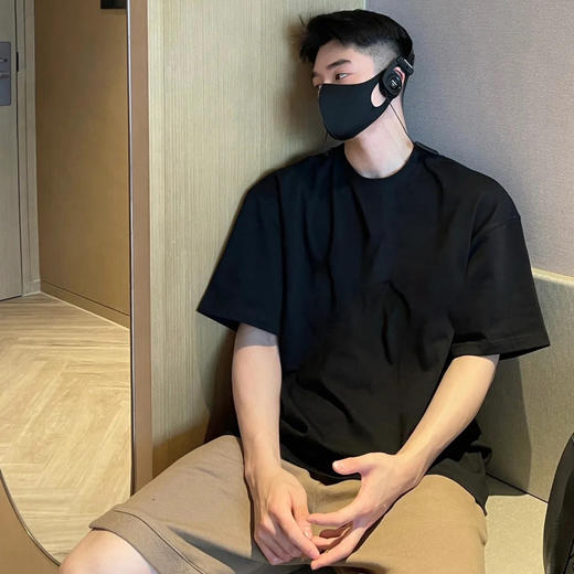 热卖中！！【尺码变大，看尺码表再下单】怪兽日记260g全棉双纱T恤（两件装） 商品图1