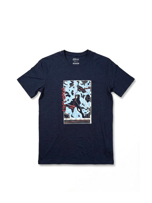 赛乐ZEALWOOD羊毛天丝印花T恤长袖短袖男女款春夏T恤干爽透气 商品图5