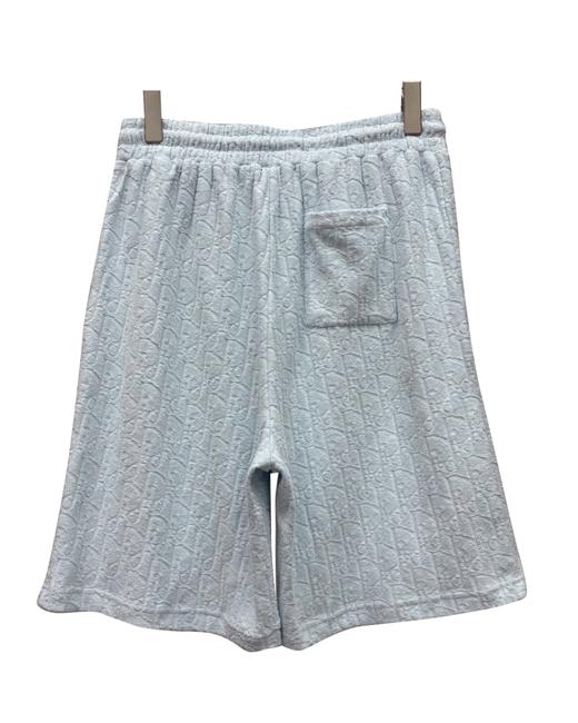 男款毛巾料提花休闲短裤 可配套装la010 商品图1