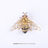 【甜蜜使者】红宝石蜜蜂胸针金-G2603109 商品缩略图0