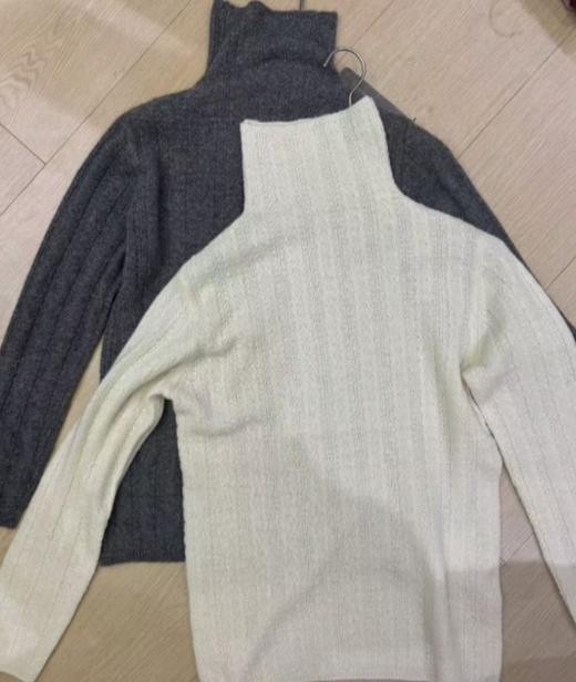 【门店同款】ENJOY冬季肌理感高领针织 160044441 商品图0