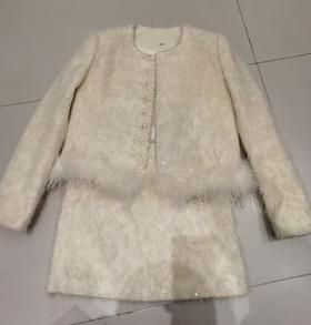 【门店同款】ENJOY冬季毛毛下摆精致羽绒套装 168248413