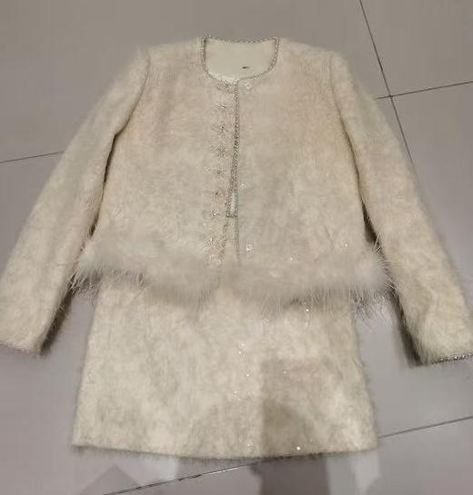 【门店同款】ENJOY冬季毛毛下摆精致羽绒套装 168248413 商品图0