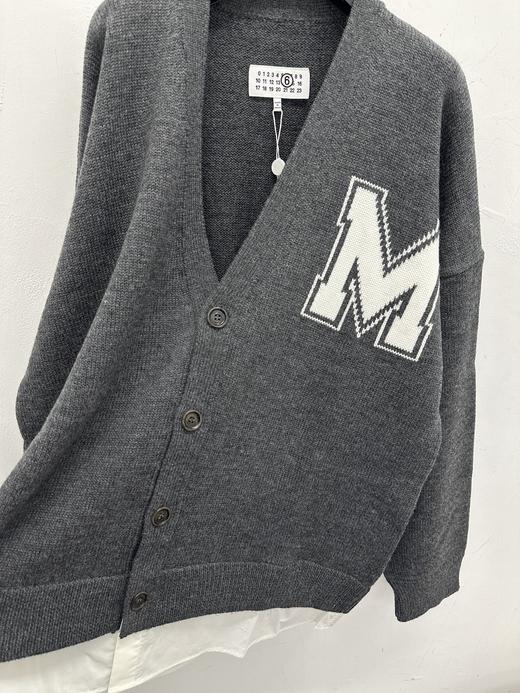 中性款棉羊毛针织开衫毛衣hu016 商品图2