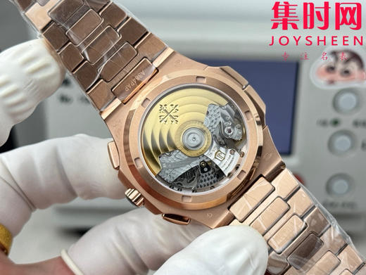 P1百达翡丽鹦鹉螺系列5990/1R 男士腕表 表径40.5mm 对版功能 商品图7