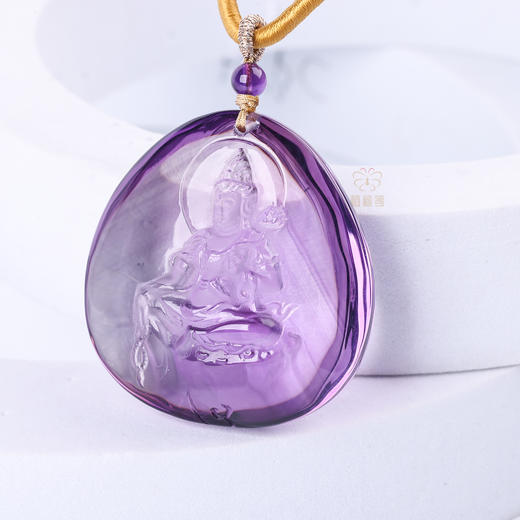 【慈佑】紫水晶观音坠-ZX2603083 商品图5