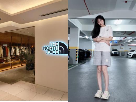 北面品牌Logo印花运动T恤 商品图2