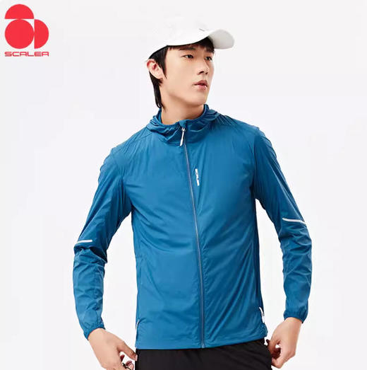 思凯乐户外男女防晒衣弹力皮肤衣夏运动外套  男款 F2003392 商品图0