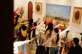 三八团建-办公室八段锦