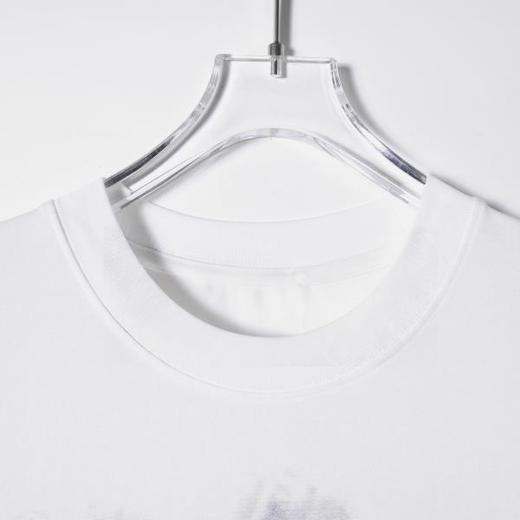 SDSA男装2026新款高贵轻奢潮牌简约晕染撞色印花圆领短袖T恤百搭 商品图2