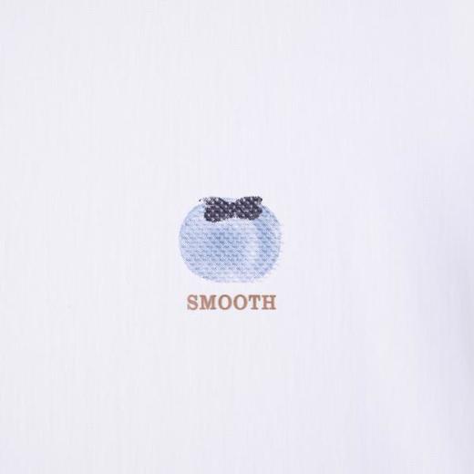 SDSA男装2026新款轻奢国潮简约苹果字母小标印花设计圆领短袖T恤 商品图4