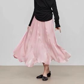 春日流光半身裙｜高腰A字剪裁，温柔到骨子里的樱花粉