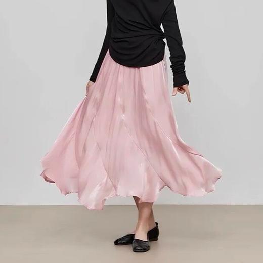 春日流光半身裙｜高腰A字剪裁，温柔到骨子里的樱花粉 商品图0