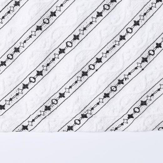 SDSA男装2026新款斜纹星星印花短袖T恤肌理感宽松圆领休闲上衣 商品图3