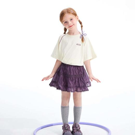 【加入购物车一起支付2件49.9元】贝叮熊撞色速干短袖打底衫 商品图5