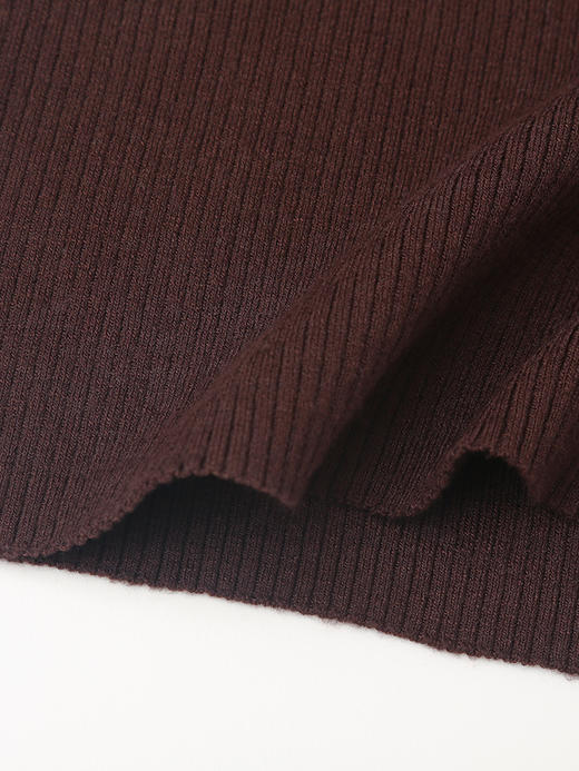 米白色坑条针织背心女 2026 新款 方领宽肩带显瘦内搭 小个子百搭无袖打底衫 商品图3