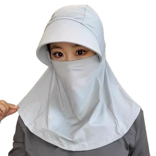【秒杀】【16.9元任选2个】防晒面罩全脸新款一体遮阳帽户外骑行头套夏季冰丝口罩防紫外线（不满2个不发货） 商品图4