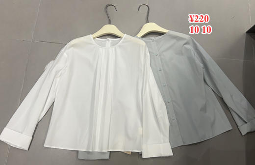 【门店同款】ENJOY春季后排扣设计上衣 162193811 商品图0