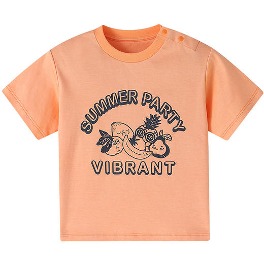 【实体店同款】男童圆领短袖针织衫夏季新款安奈儿童装XB621173 商品图7