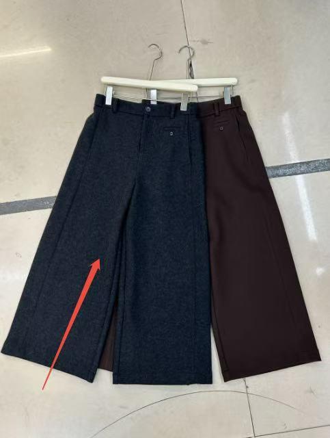 【门店同款】ENJOY冬季加厚高级羊毛呢九分裤 168899101 商品图0