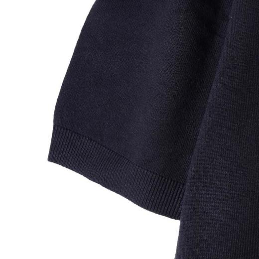 SDSA男装2026新款轻奢老钱风假口袋提花针织纯色圆领短袖T恤百搭 商品图3