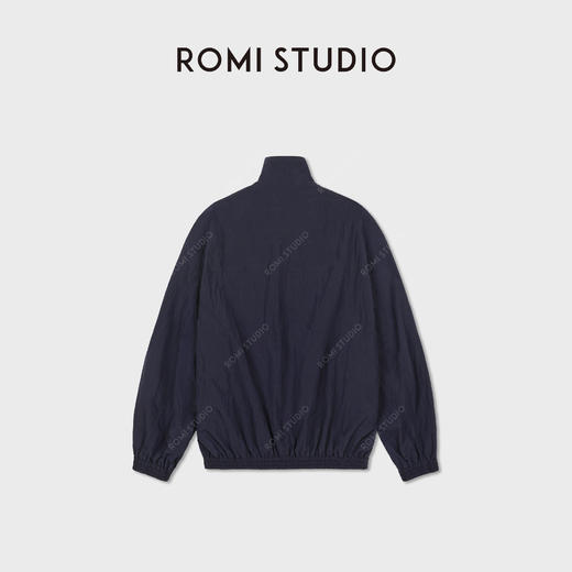 ROMI STUDIO“轻盈无物”褶皱感轻薄户外休闲拉链外套RWDRWU1693 商品图1