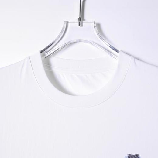 SDSA男装2026新款轻奢国潮简约苹果字母小标印花设计圆领短袖T恤 商品图2