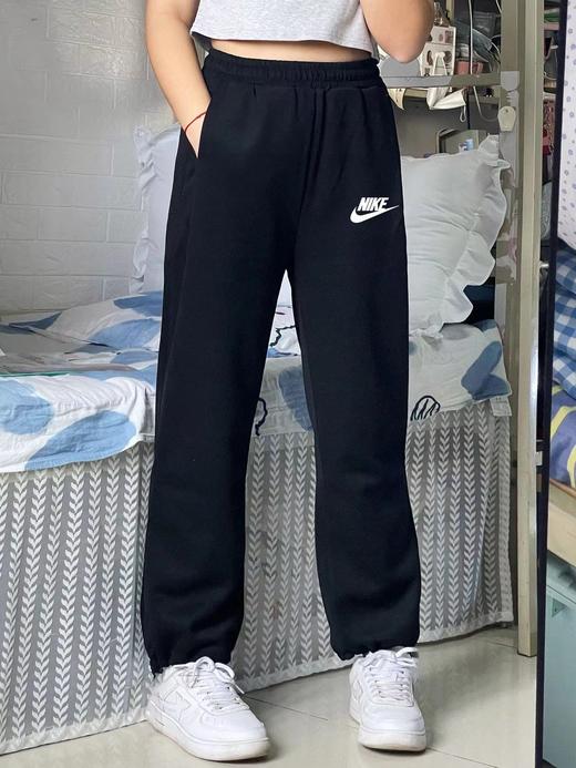 F040311春季新款纯棉面料运动宽松休闲百搭卫裤直筒阔腿裤长裤 商品图4