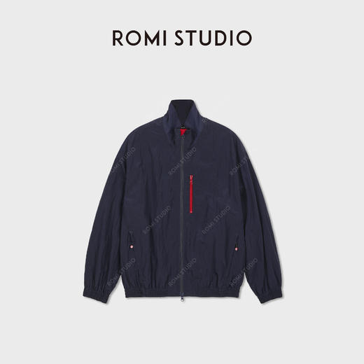 ROMI STUDIO“轻盈无物”褶皱感轻薄户外休闲拉链外套RWDRWU1693 商品图0