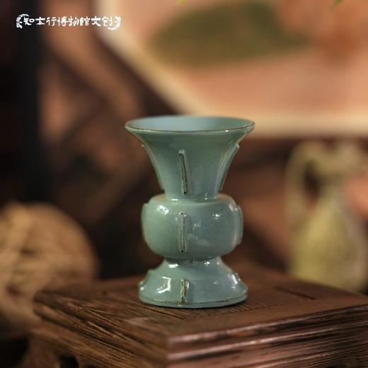 钧窑月白釉出戟尊冰箱贴摆件故宫馆藏禁止出境文物北京精美文创 商品图0